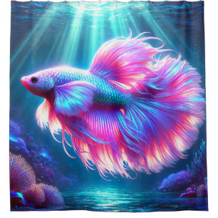 Pink Betta fish