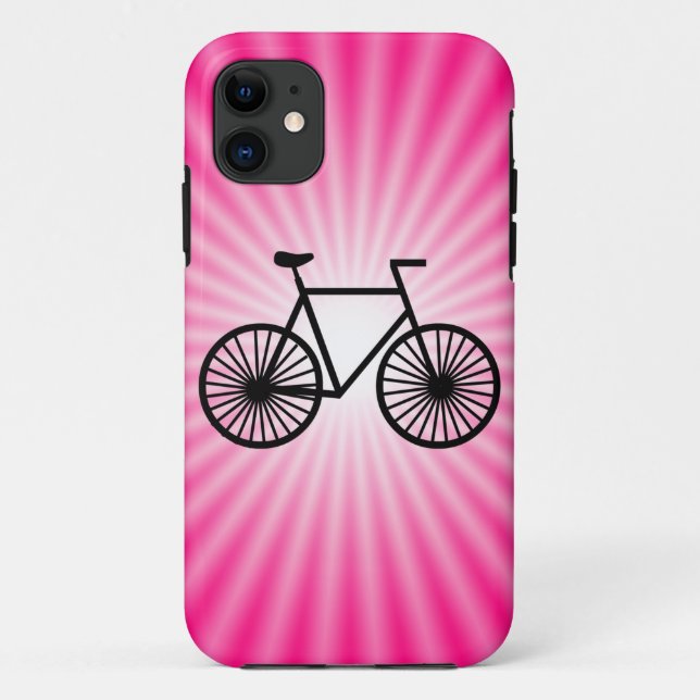 Pink Bicycle Case-Mate iPhone Case (Back)