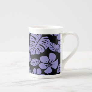 PINK BIKINI (BLACK/LAVENDER) BONE CHINA MUG