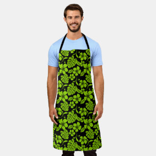 PINK BIKINI (BLACK/LIME) APRON