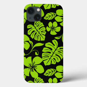PINK BIKINI (BLACK/LIME) iPhone 13 CASE