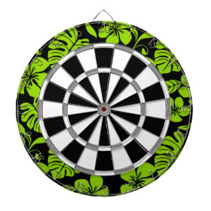 PINK BIKINI (BLACK/LIME) DARTBOARD