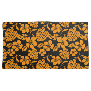 PINK BIKINI (BLACK/ORANGE) PILLOWCASE