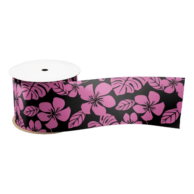 PINK BIKINI (BLACK/PINK) SATIN RIBBON (Spool)
