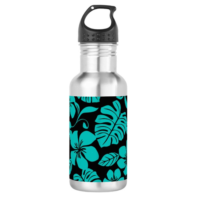 PINK BIKINI (BLACK/TEAL) 532 ML WATER BOTTLE (Front)