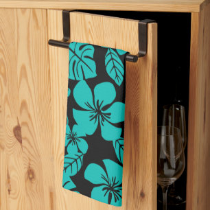 PINK BIKINI (BLACK/TEAL) KITCHEN TOWEL