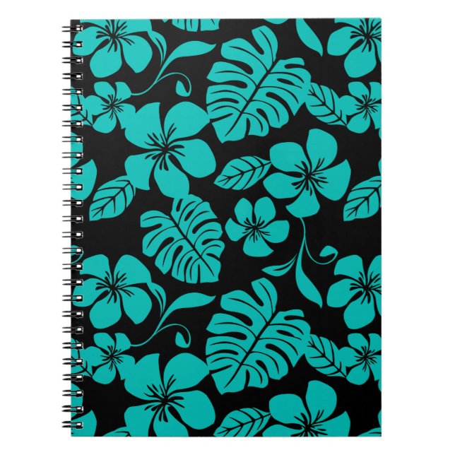 PINK BIKINI (BLACK/TEAL) NOTEBOOK (Front)