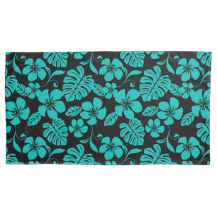 PINK BIKINI (BLACK/TEAL) PILLOWCASE
