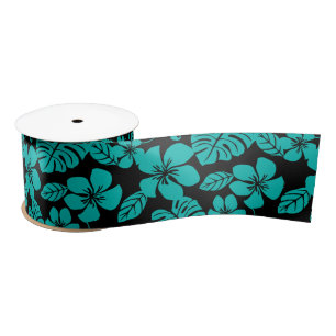 PINK BIKINI (BLACK/TEAL) SATIN RIBBON
