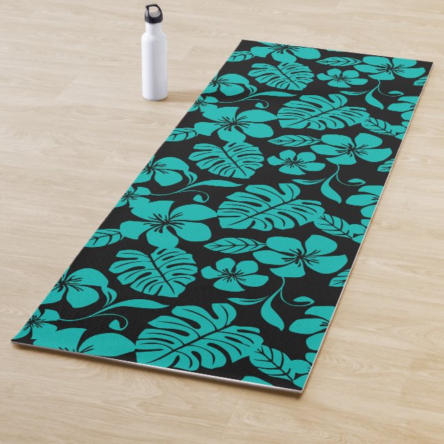 PINK BIKINI (BLACK/TEAL) YOGA MAT (In Situ)