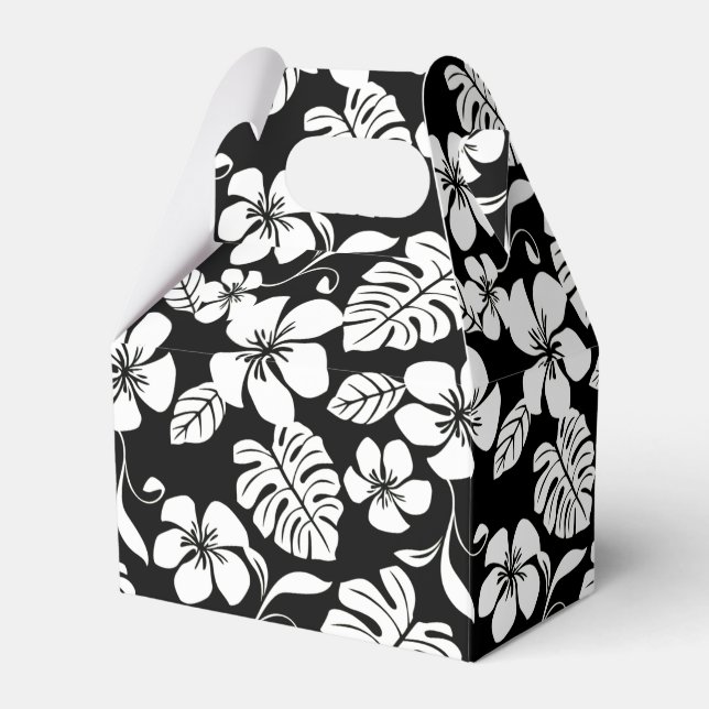 PINK BIKINI (BLACK/WHITE) FAVOR BOX (Front Side)