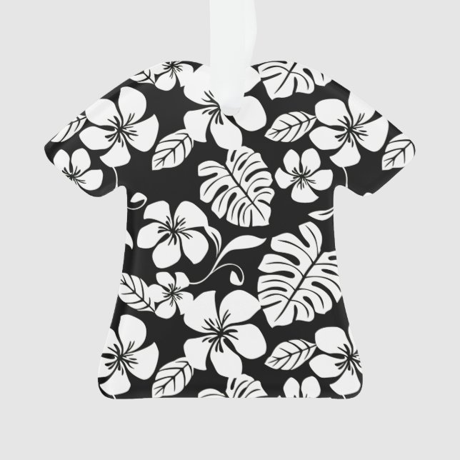PINK BIKINI (BLACK/WHITE) ORNAMENT (Front)