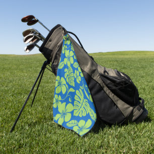 PINK BIKINI (BLUE/GREEN) GOLF TOWEL
