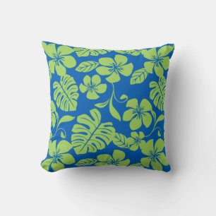 PINK BIKINI (BLUE/GREEN) THROW PILLOW