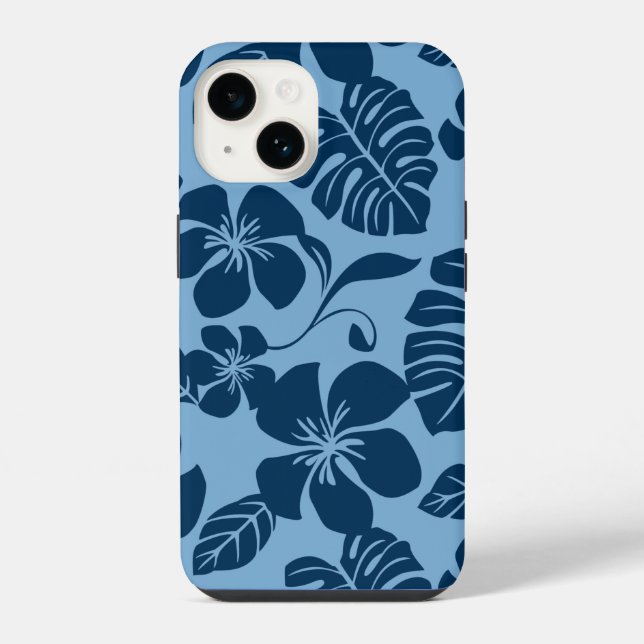 PINK BIKINI (BLUE x 2) iPhone Case (Back)