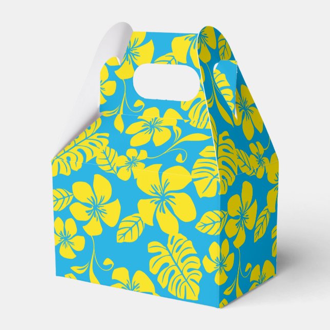 PINK BIKINI (BLUE/YELLOW) FAVOR BOX (Front Side)