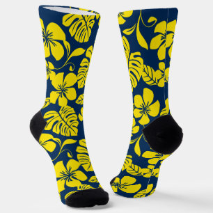 PINK BIKINI (NAVY BLUE/YELLOW) SOCKS