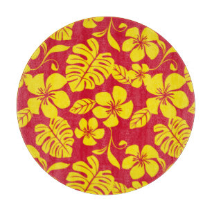 PINK BIKINI (RED/GOLD) CUTTING BOARD