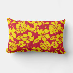 PINK BIKINI (RED/GOLD) LUMBAR PILLOW