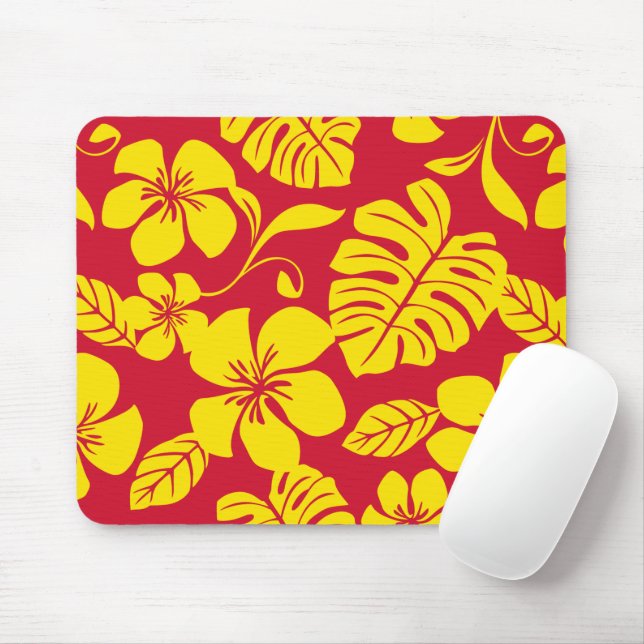 PINK BIKINI (RED/GOLD) MOUSE PAD (With Mouse)