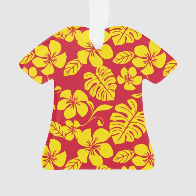 PINK BIKINI (RED/GOLD) ORNAMENT (Front)