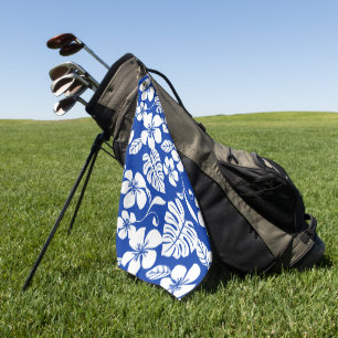 PINK BIKINI (ROYAL BLUE) GOLF TOWEL