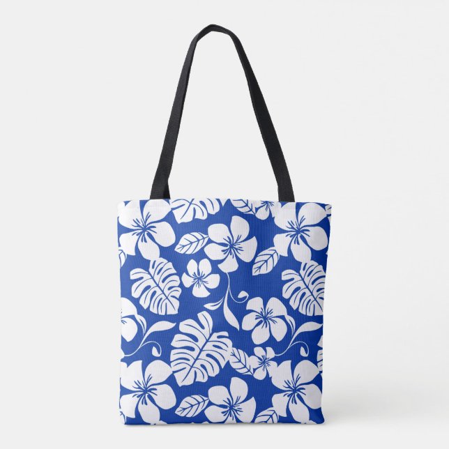 PINK BIKINI (ROYAL BLUE) TOTE BAG (Back)