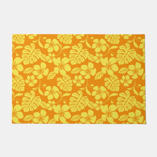 PINK BIKINI (TANGERINE/YELLOW) DOORMAT (Front)