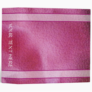 Pink Binder