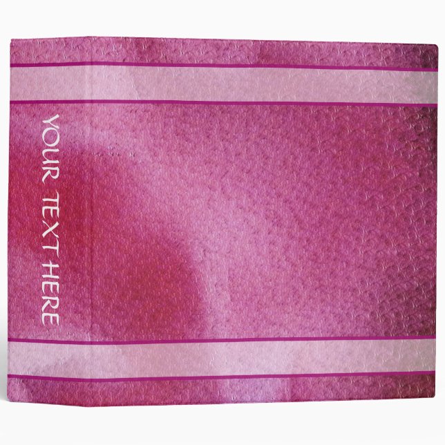Pink Binder (Front/Spine)