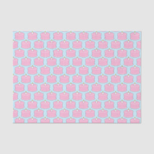Pink birthday Cake Tissue Paper