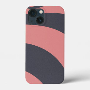Pink & Black Artistic Abstract Fractal Art  iPhone 13 Mini Case