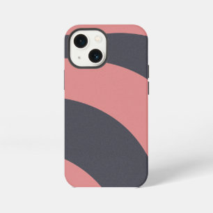 Pink & Black Artistic Abstract Fractal Art iPhone 13 Mini Case