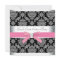 Pink Black Damask Sweet 16 Birthday Party