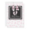 Pink Black Pink Footprints Baby Shower