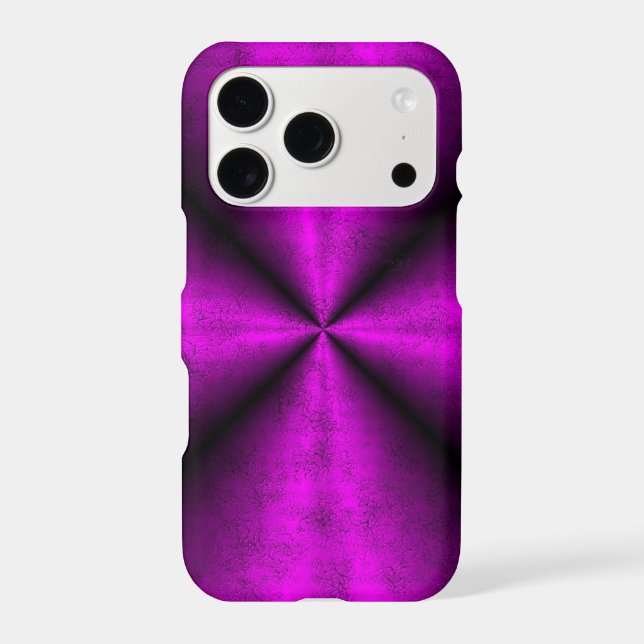 Pink Black Rainbow in Elephant Skin Leather Optik (Back)