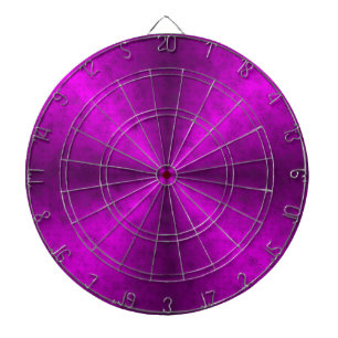 Pink Black Rainbow in Elephant Skin Leather Optik Dartboard