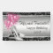 Pink Black Silver High Heel Shoe Birthday Party
