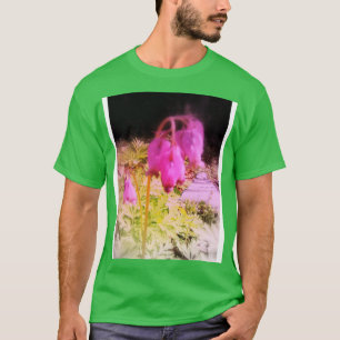 pink bleeding hearts 5 tinted T-Shirt