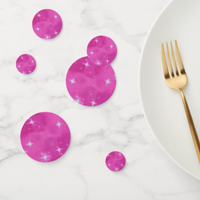 Pink Bling Anniversaire Table de fête Confetti (Groupe)