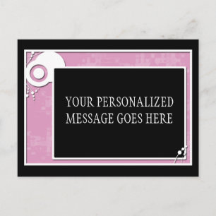 pink block scheme postcard