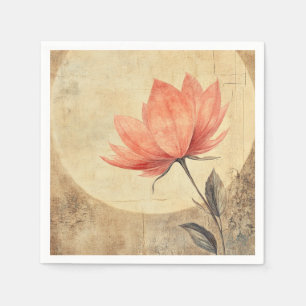 Pink Bloom & Moonlit Serenity Napkin