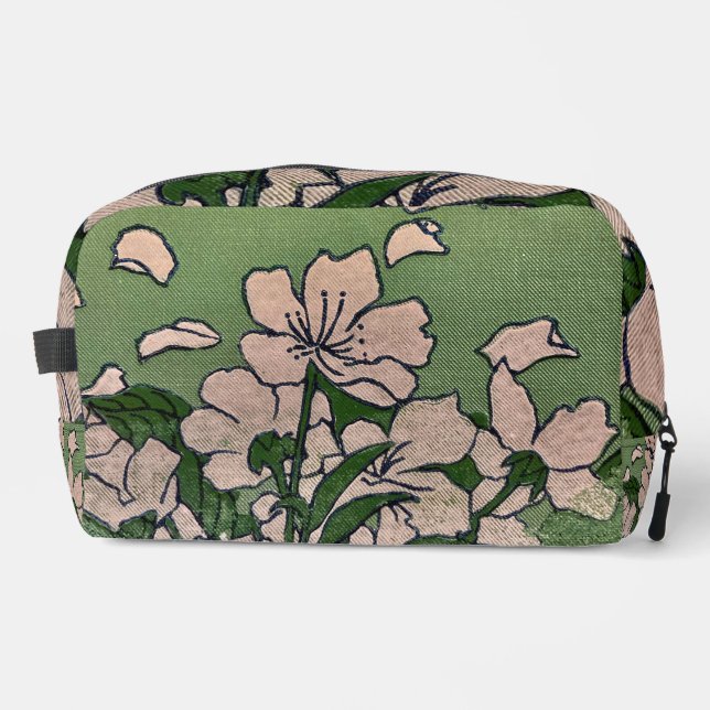 Pink Blossom Cascade  Dopp Kit (Front)