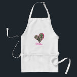 Pink Blossom Green  Apron<br><div class="desc">Elevate your cooking skills with this stylish and durable Pink Blossom Magic  apron,  designed for chefs,  bakers and home cooks who want both protection and personality in the kitchen.</div>
