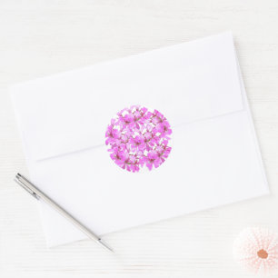 Pink Blossom – Rounded Floral Sticker