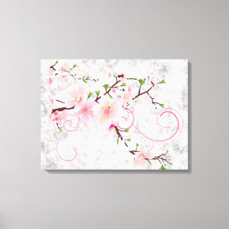 Pink Blossoms Canvas Print