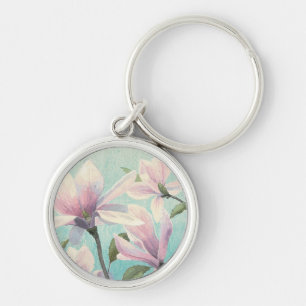 Pink Blossoms from the South Keychain