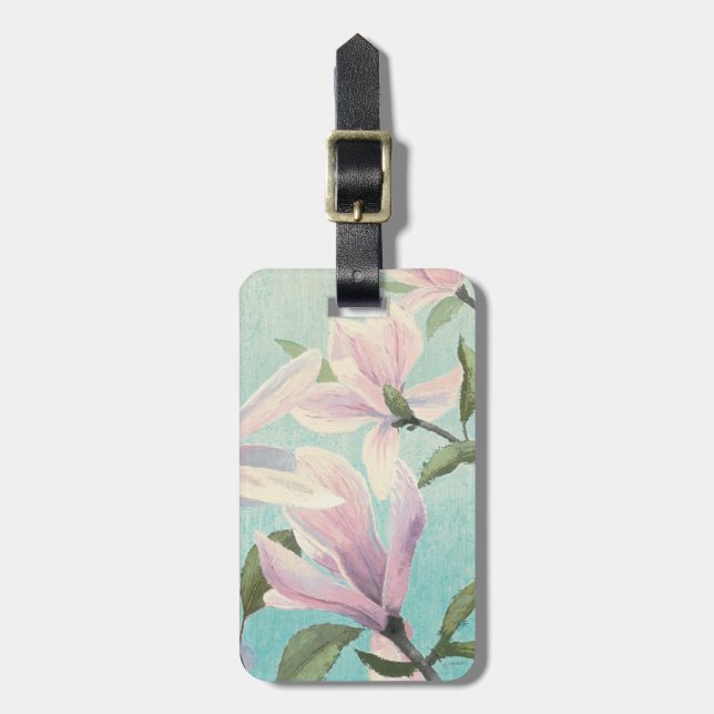 Pink Blossoms from the South Luggage Tag (Front Vertical)
