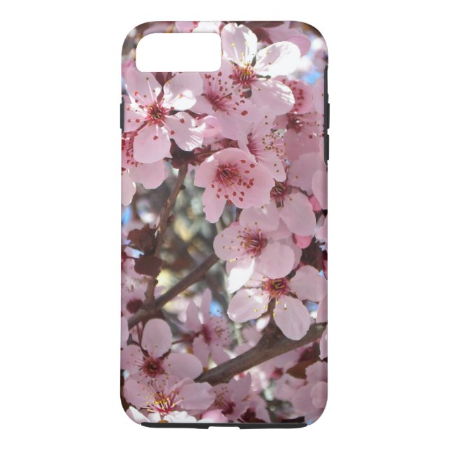 Pink Blossoms on Ornamental Flowering Tree Case-Mate iPhone Case (Back)