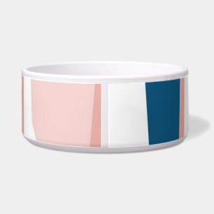 Pink blue and white Abstract